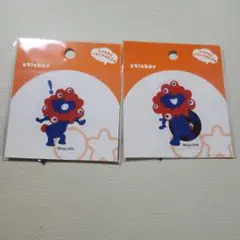 ミャクミャクEXPO 2025 キャラクターシール 2枚セット