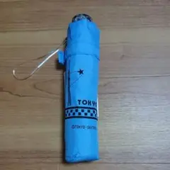 折りたたみ傘 とうきょうスカイツリー柄 ブルー