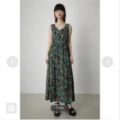 AZUL by moussy マキシドレス ワンピースノースリーブ