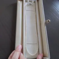 あこや真珠　ベビーパール　3.5〜4.0mm　ネックレス 約42cm