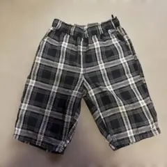 チェック柄ハーフパンツ 150サイズ