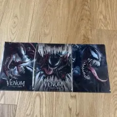 VENOMミニクリアファイルセット