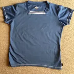 Prince 青 Tシャツ ストライプ付き