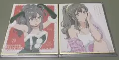 映画 青春ブタ野郎はおでかけシスターの夢を見ない 入場特典 色紙 双葉理央セット