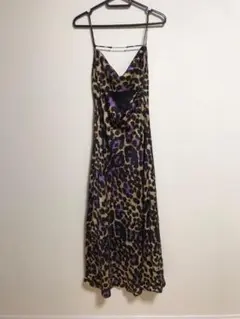 (新品未使用)豹柄ワンピース　XSサイズ
