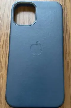 iPhone12mini用純正レザーケース 【バルティックブルー】