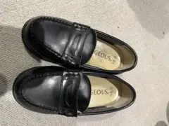 黒 ローファー フォーマルシューズ 16.0cm