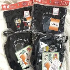【新品未使用】ハイキュー Avail クリアショルダーバッグ 巾着袋 黒尾 孤爪