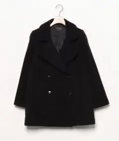 snidel ピーコート 黒