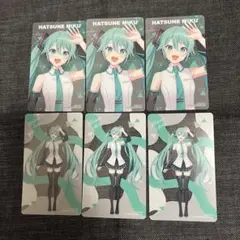 プロセカ メモリアルクリアカード ミク