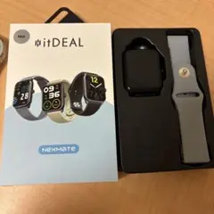 NEXMATE itDEAL スマートウォッチ グレー 本体