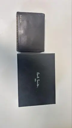 Paul Smith 三つ折り財布 黒 箱付き