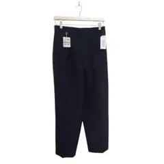 【新品】 スタイリッシュな大人の上品パンツ 「フォンテーン」ワイドパンツ　麻