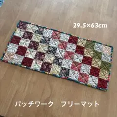 NO.159 パッチワーク　ハンドメイド　フリーマット　ペットマット　敷物