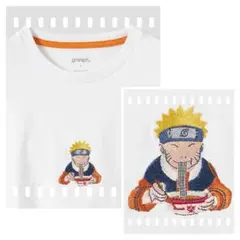 新品未使用 graniph NARUTO ビッグシルエットTシャツ XL 刺繍