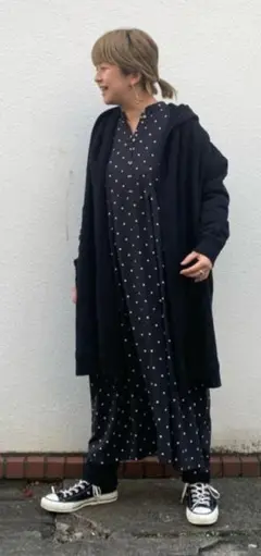 【SOIL/ソイル】HOODED CARDIGAN
