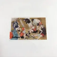 少年ジャンプ　GIGA　ハイキュー　集合　付録　キャラクタークリアカード