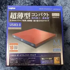 Logitec USB3.0 ポータブルDVDドライブ LDR-PUB8U3RD