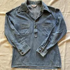 BLUE BUCKLE M 長袖デニムシャツ