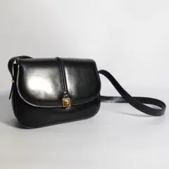 【美品】CELINE セリーヌ ヴィンテージ ショルダーバッグ 金具 ロゴ