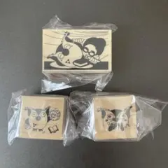 有隣堂しか知らない世界　R.B.ブッコロー　スタンプ カプセルトイ　3個セット