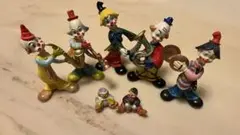 ピエロ＊置物＊７個セット