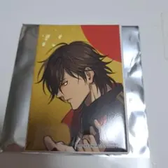 刀剣乱舞　絵巻　スクエア缶バッジ　祝画　大倶利伽羅