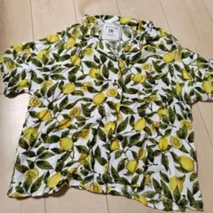 値下げ URBANITY　アーバニティ　レモン　アロハ　シャツ　М
