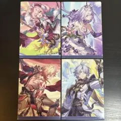 崩壊スターレイル ROUND1 ラウンドワン限定 A5クリアファイル 4種コンプ