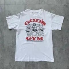 【入手困難】80s GOD'S GYM ヴィンテージTシャツ USA製 古着