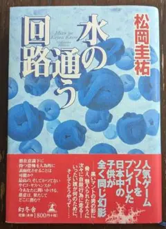【初版・帯付き】「水の通う回路」松岡圭祐・幻冬舎
