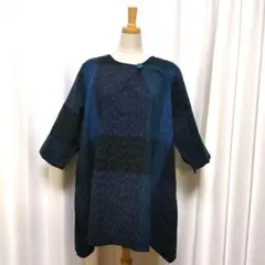 【未使用品】彩藍 さいあい 宮田織物 コットン チュニック