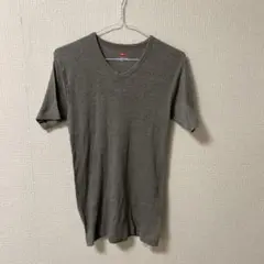 Hanes Dry グレー Tシャツ　細身 M相当