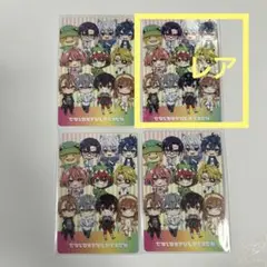 カラフルピーチ　からぴち　全員集合レア1枚あり　4枚セット　カード