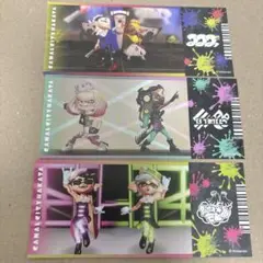 スプラトゥーン キャナルシティ博多限定 フェス風チケット 3枚セット