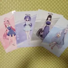 ブルーアーカイブ　クリアファイル ４種類　ローソン限定