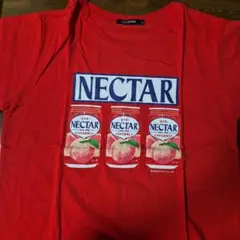 ピーチネクター　 Tシャツ LLサイズ　 赤