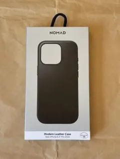 NOMAD iPhone 16 Pro レザーケース ブラック