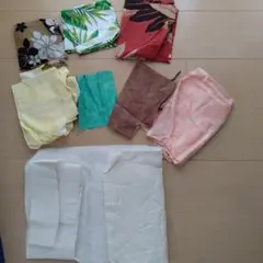 ハワイアンキルトなどに 端切れセット タイダイボタニカル
