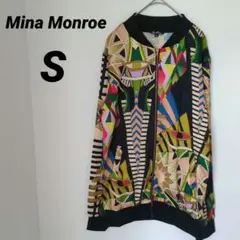 送料込❤Mina Monroe【S】 カラフルブルゾン 派手 おしゃれ