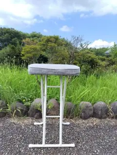 エイ・アイ・エス 折り畳みハイスツール グレー YSHS-10 GY