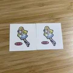 ポケモンパンシール　リーリエ&シロン2枚