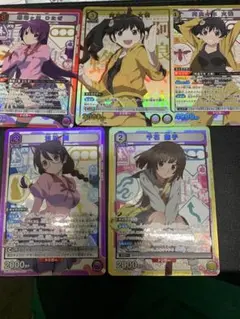 ユニアリ　物語　阿良々木火憐　パラレル　＋他４枚　合計５枚セット
