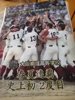 大阪桐蔭高等学校 春夏連覇 記念グッズクリアファイル