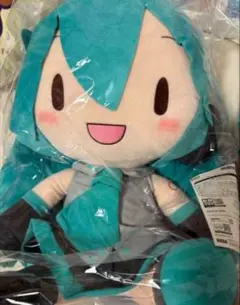 専用　どでかジャンボふわふわぬいぐるみ セガの“ふわぷち”シリーズから、初音ミクの「ふわぷち どでか