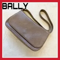 匿名配送無料 BALLY レザー ハンドバッグ ワンショルダー