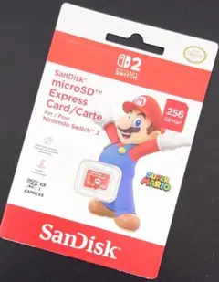 microSD　Express　Card　256GB　for　Switch　2