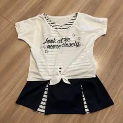 女の子向け トップバリュ 水着 セット 150