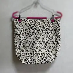 GLOBAL WORK トートバッグ　ヒョウ柄