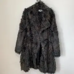 MM6 エムエムシックス フェイクファーコート